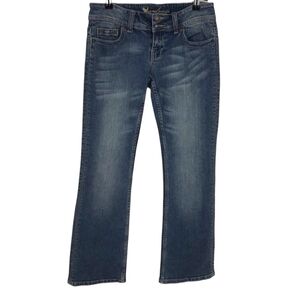 Wet Seal Blue Jeans Strait Leg Size 3